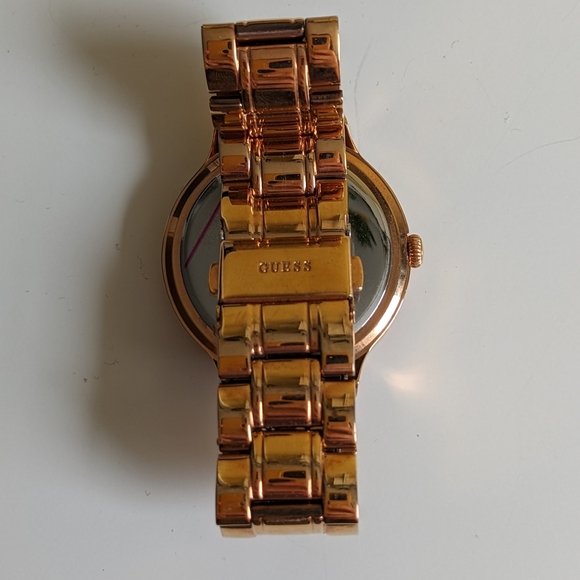 Guess Ladies Stainless Steel Watch Rose Gold - Picture 5 of 9